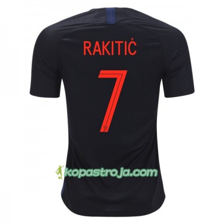 Billiga Fotbollströjor Kroatien Rakitic 7 VM 2018 Borta tröja